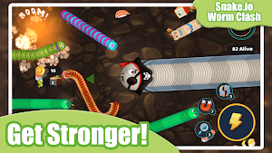 Snake.io - Worm Clash Screenshot 3