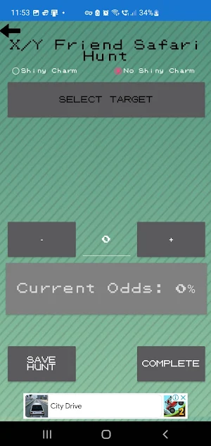 Poké Shiny Hunt Tracker Screenshot 2