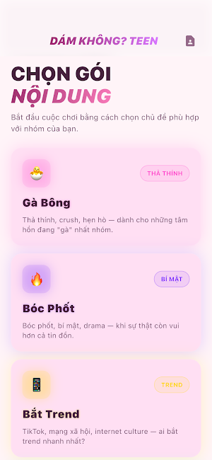 Dám Không? TEEN Screenshot 2