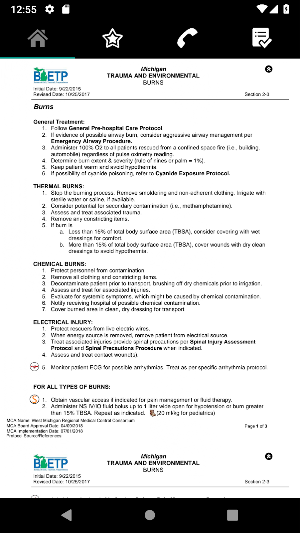 Kent County EMS Protocols Screenshot 2