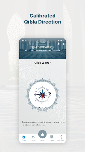 Taqwa Masjid App Screenshot 2