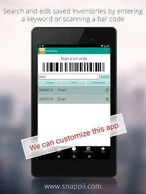 Office Inventory App Screenshot 2