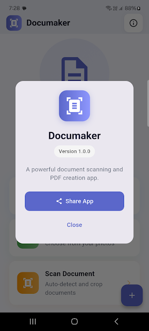Documaker Screenshot 2