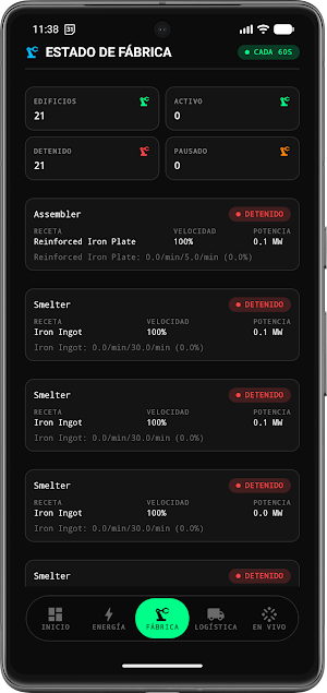 FICSIT Monitor Screenshot 2