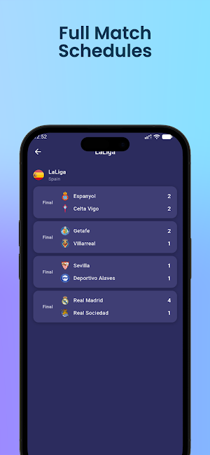 KAKA Sport - Live Match Scores Screenshot 2