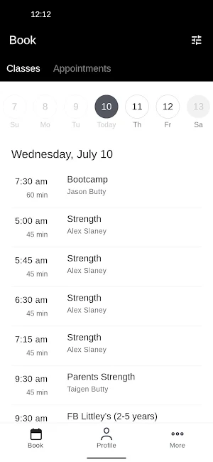 FB Fitness PM Screenshot 1