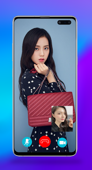 Jisoo Fake Call - Video Call F Screenshot 3