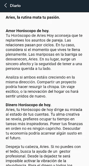horóscopo diario en español Screenshot 3