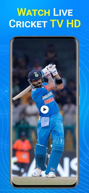 Live Cricket TV HD Streaming Screenshot 0