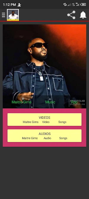 Maitre Gims Songs Screenshot 0