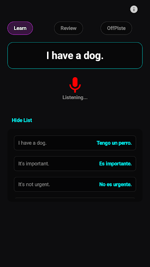 ProSpanish Level 1 Screenshot 1