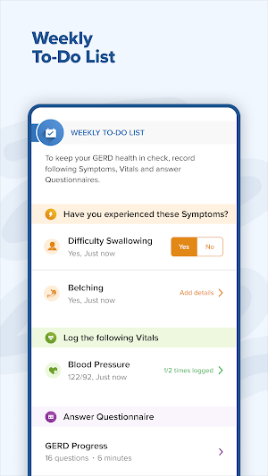 GERDHelp- Manage GERD, Proactively Screenshot 1