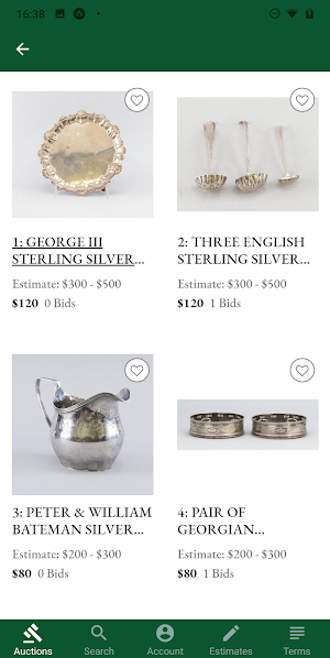 Eldred's Live Bidding Screenshot 0