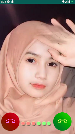 Muslim Gilfriends Video Call Screenshot 2