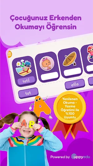 Harfleri & Okumayı Öğreniyorum Screenshot 0