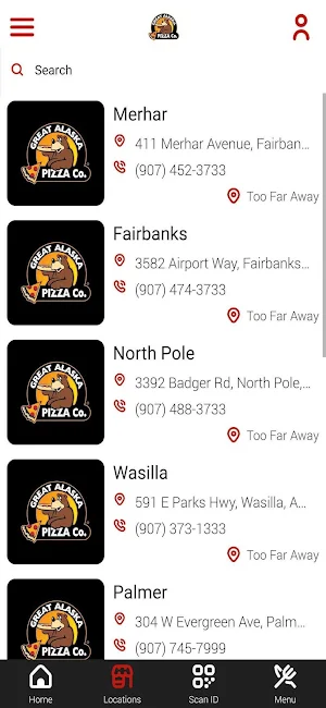 Great Alaska Pizza Company Screenshot 2