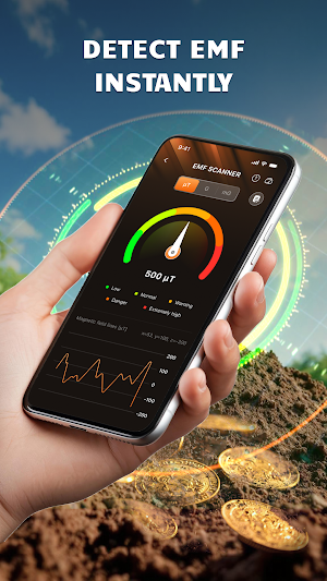 EMF Scanner - Metal Detector Screenshot 0