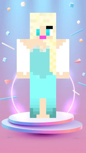 Elsa Skin for Minecraft Screenshot 3