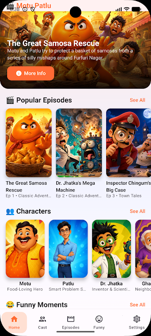 Motu Patlu Cartoon Screenshot 0