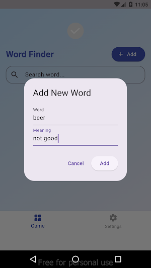 Word Finder screenshot 1
