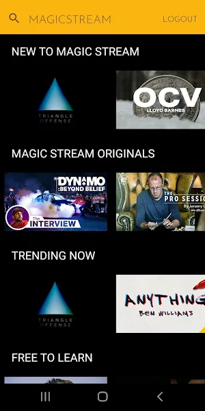 Magicstream Screenshot 1