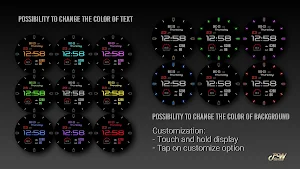 PWW15 - Sport Digi Watch Face Screenshot 1