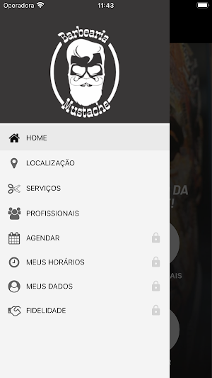 Barbearia Mustache Screenshot 1