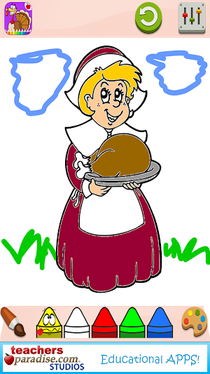 Thanksgiving Coloring Book Screenshot 2