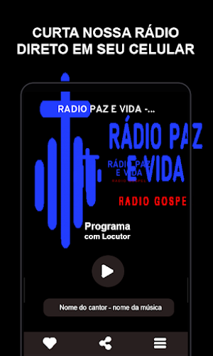 Rádio Paz e Vida - Web Rádio Screenshot 1