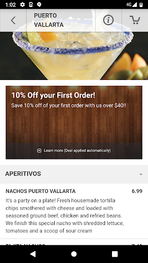 Puerto Vallarta Mexican Rest Screenshot 2