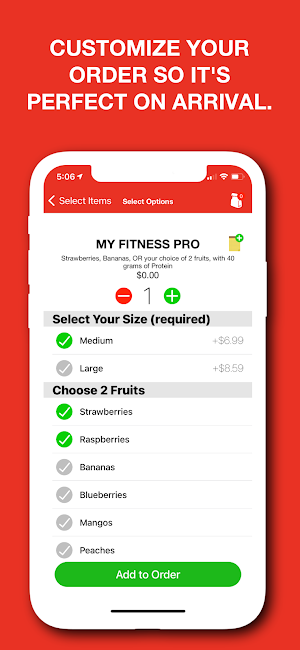 MyLifestyle Smoothie Screenshot 0