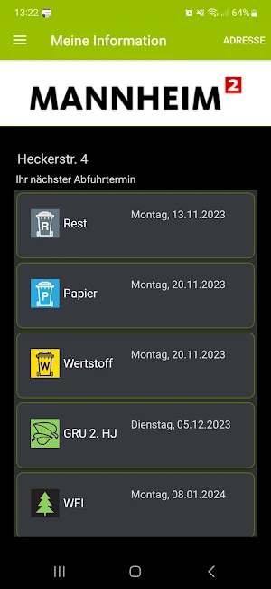 Abfall Mannheim Screenshot 0