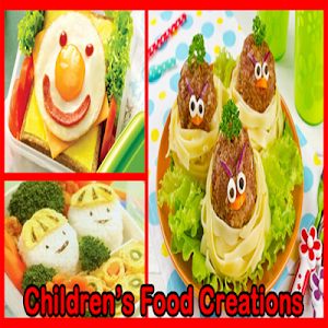 Childrens Food Creations Wallpaper Screenshot 0