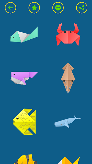 Origami Fish & Aquatic Animals Screenshot 2