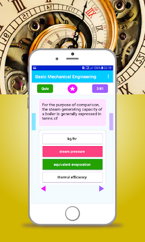 Mechanical Engineering MCQs Screenshot 3