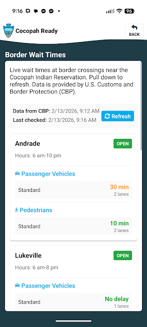 Cocopah Ready Screenshot 3