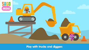 Sago Mini Trucks Screenshot 1