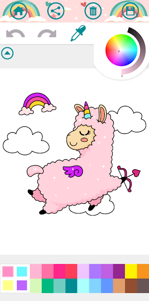 Kawaii Coloring Book Game Screenshot 1