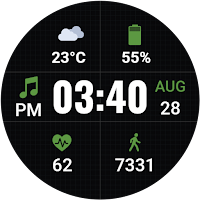 Grid Precision - watch face