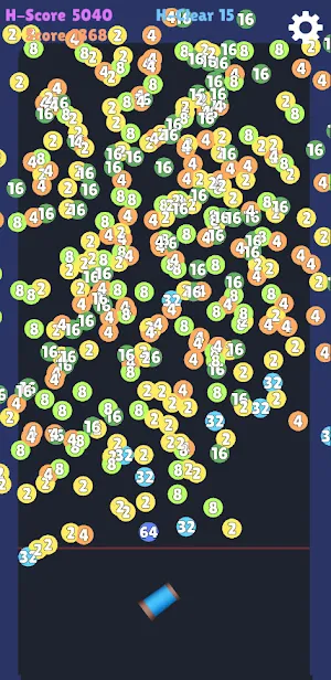 2048BubbleShooter Screenshot 3