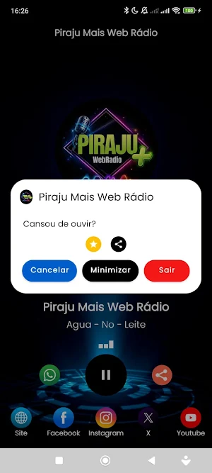 Piraju Mais Web Rádio Screenshot 3