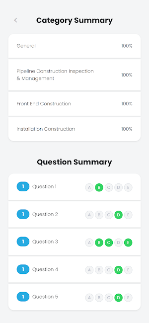 API 1169 Practice Exam Screenshot 2