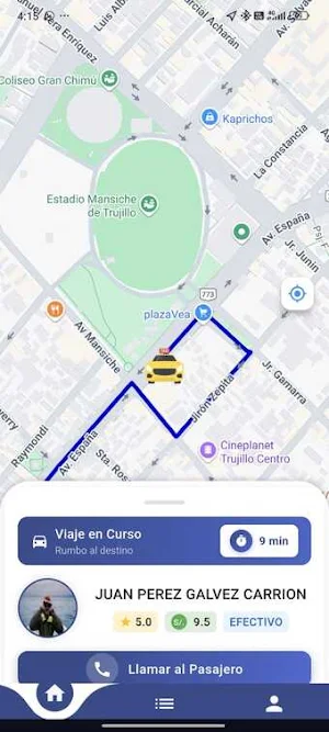 Taxi Trujillo Conductor Screenshot 1