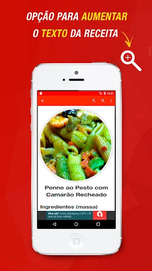 Receitas com Macarrão Penne Screenshot 2