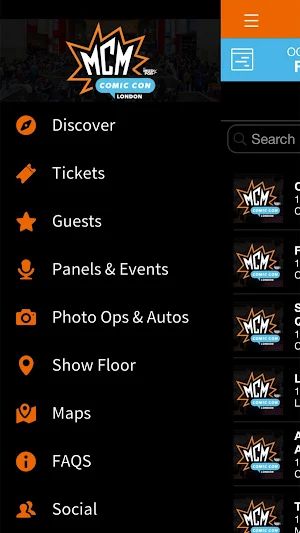 MCM London Comic Con Screenshot 1