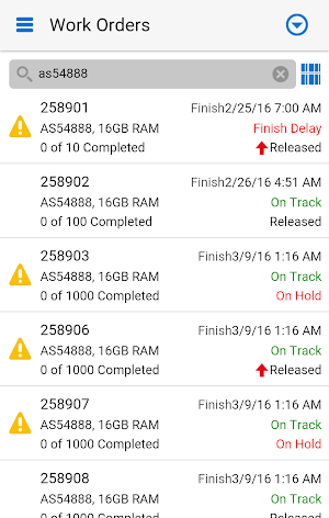 Discrete Prod Supervisor EBS Screenshot 1