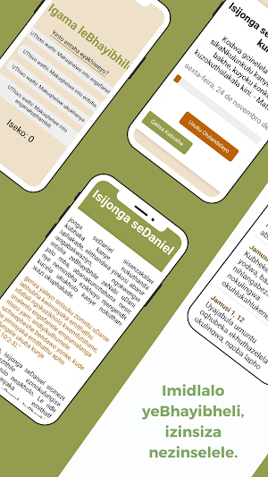 Zulu Bible with Audio Screenshot 2