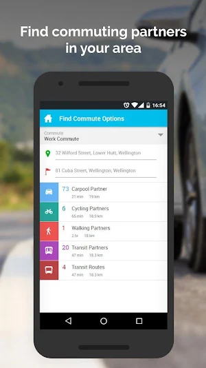 RideShark Client Screenshot 1
