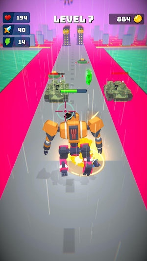 Mech City robot transform game Screenshot 3