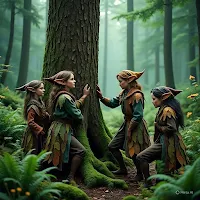 Elf Forest Wallpaper